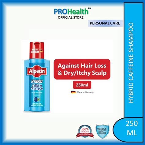 Alpecin Hybrid Caffeine Shampoo (250ml) - For sensitive/itchy scalps ...