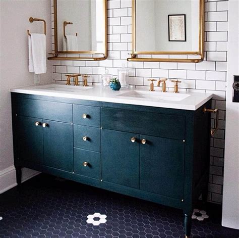 30 Most Navy Blue Bathroom Vanities You Shouldn't Miss - The Architecture Designs