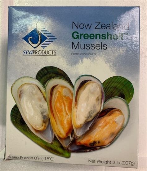 Mussels, New Zealand Green Lip - Fabulous Fish