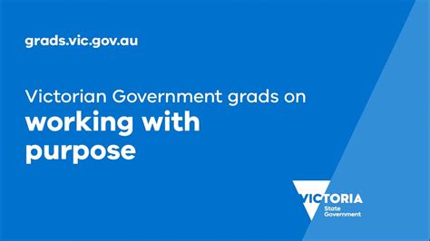 Work with purpose | Vic Gov graduate program - YouTube