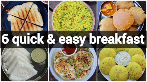 Easy Indian Breakfast Recipes Hebbars Kitchen