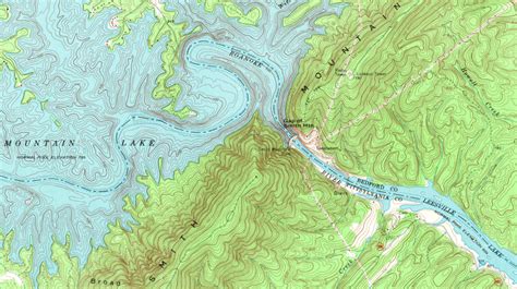 Map Of Smith Mountain Lake - Maping Resources