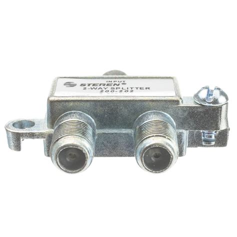 2-way Coax Splitter, 5-900 MHz, UHF-VHF-FM, OTA/Broadcast tv