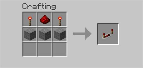 Minecraft How To Craft A Redstone Repeater