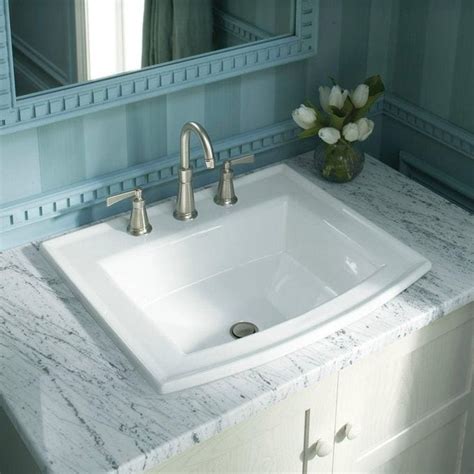 Homeowner's Guide To Drop-In Bathroom Sinks | The Family Handyman