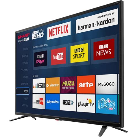 Sharp TV LC-55UI7352K 55 Inch 4K Ultra HD A Smart LED TV 3 HDMI | eBay