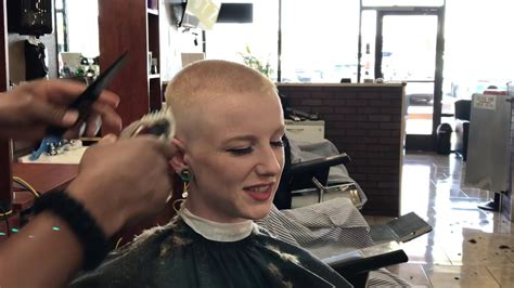 Female Buzz Cut Haircut Barber Shop