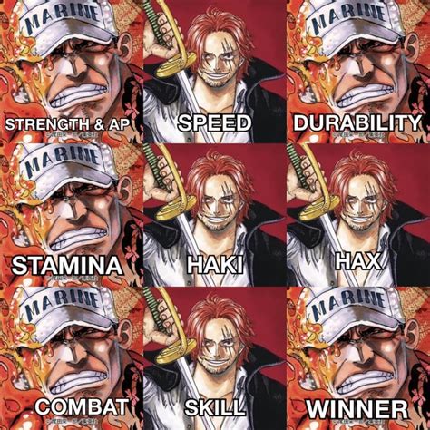 Akainu vs Shanks : r/OnePiecePowerScaling