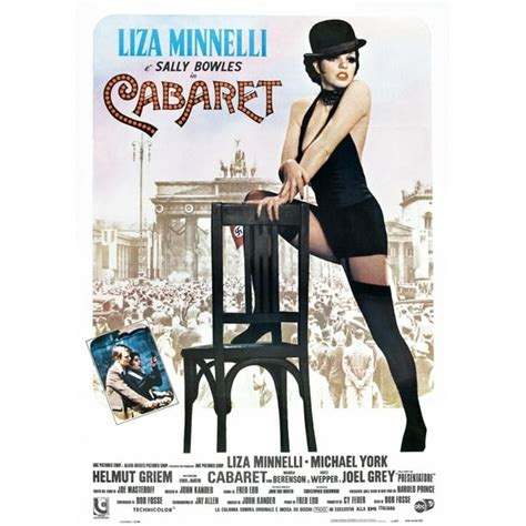 Cabaret Italian Poster Liza Minnelli Inset Photo: Michael York Liza Minnelli 1972 Movie Poster ...