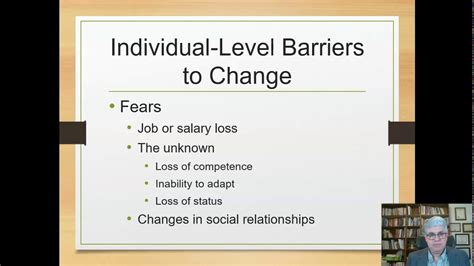 Barriers to Organizational Change - YouTube