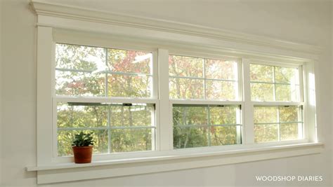 How to: DIY Window Trim--Custom High End Finishes on a BUDGET!