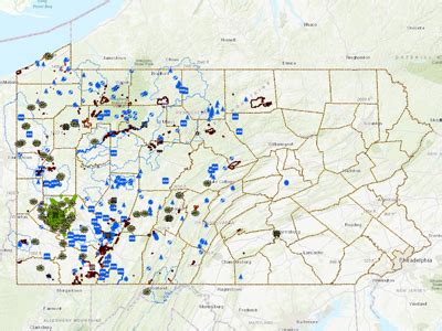 Map of Our Work - Western Pennsylvania Conservancy