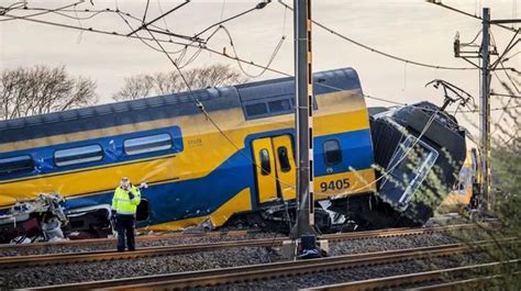 Netherlands train crash: One dead and dozens injured after carriages derail - World News ...