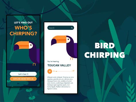 Identify Bird Chirping by An Pham on Dribbble