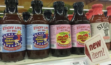 Sticky Lips BBQ Sauces now in Wegmans - Sticky Lips Pit BBQ