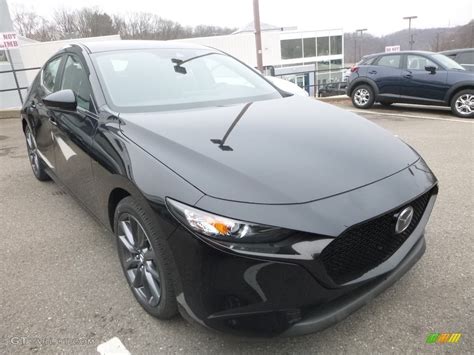 2019 Jet Black Mica Mazda MAZDA3 Hatchback Preferred #132475562 Photo #3 | GTCarLot.com - Car ...