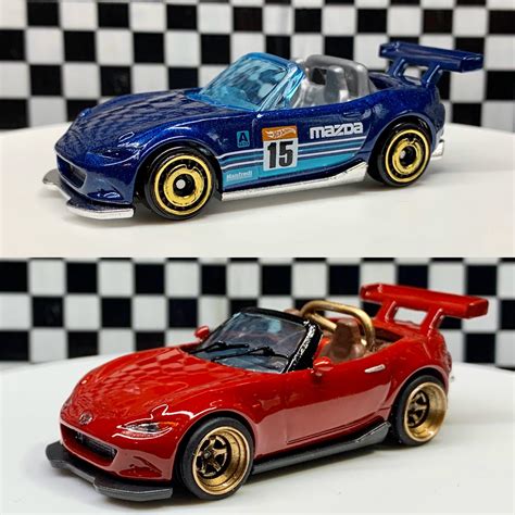 My interpretation of the Hot Wheels 2016 Mazda Miata. : r/HotWheels