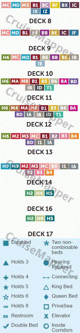 Norwegian Epic deck 9 plan | CruiseMapper