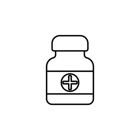 medicine capsule vector icon illustration 23195912 Vector Art at Vecteezy