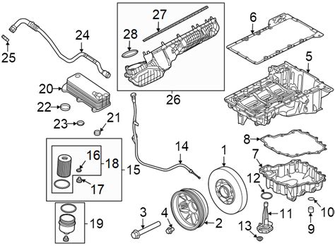 Land-rover Range Rover Engine Oil Level Sensor Nut. 4.4 LITER - LR158473 | Land Rover Thornhill ...