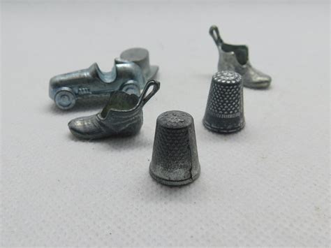 Vintage Monopoly Game Pieces - Etsy