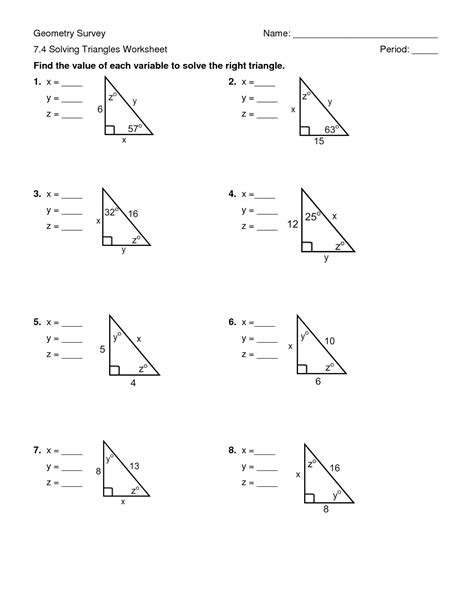 Unit 5 - Ms. Barrett: Algebra 1 and Geometry