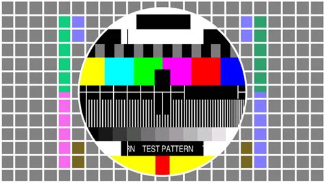 Television Screen Color Test Pattern Seamless Stock Footage Video (100% Royalty-free) 1016939161 ...