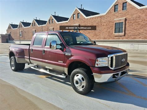 2006 Ford F350 Duty Crew Pickup Diesel Lariat