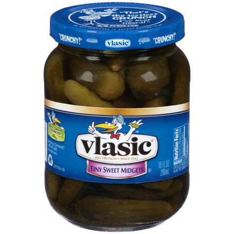 Vlasic Snack'mms Tiny Sweet Pickles, 10 OZ - Walmart.com - Walmart.com