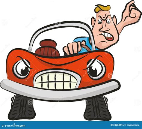 Road Rage Stock Illustration | CartoonDealer.com #55993