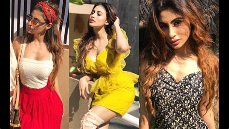 Mouni Roy Goa Vacation Photos 2018 - YouTube