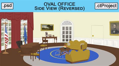 Oval Office - 4 Views