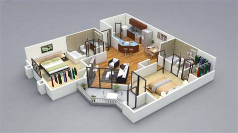 13 awesome 3d house plan ideas that give a stylish new look to your home