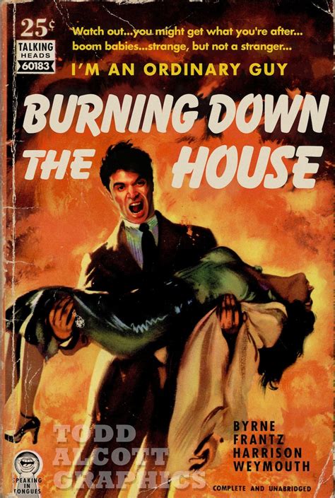 Talking Heads Burning Down the House pulp novel | Etsy