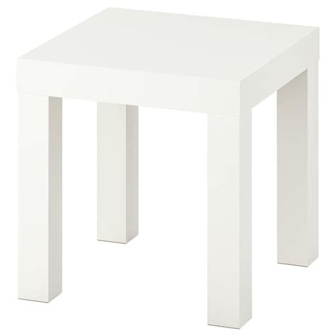 LACK side table, white, 133/4x133/4" - IKEA