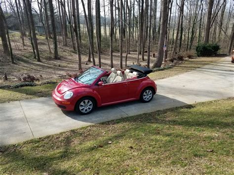 Red Convertible, Black Top, Beige Interior 2008 | VW Beetle Forum