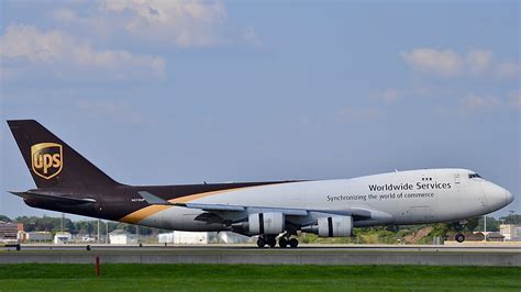 UPS Boeing 747-400 | A UPS Boeing 747-400 [N573UP] arriving … | Flickr