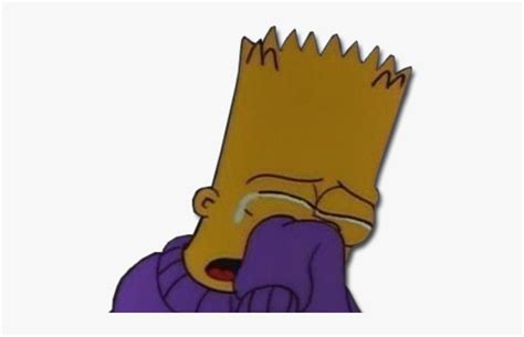 Bart Simpson Png Transparent Images - Bart Simpson Meme Sad, Png ...