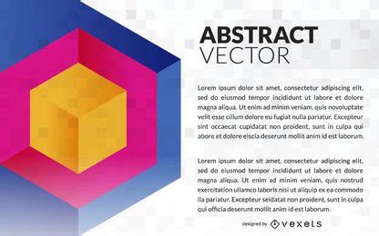 Geometric background design - Vector download