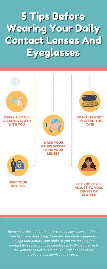 5 Tips Before Wearing Your Daily Contact Lenses And Eyeglasses - fashion-story.net