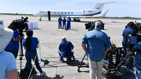 NASA's SpaceX Crew-6 astronauts arrive at KSC