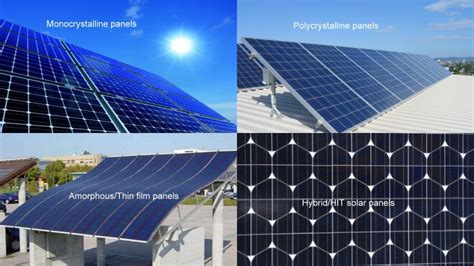 Types of Solar Panels - EcoSoch Solar