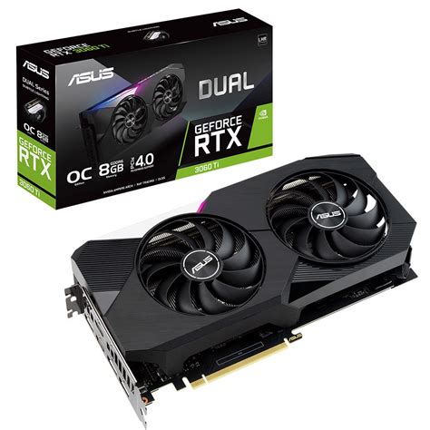 ASUS GeForce RTX 3060 Ti DUAL V2 OC 8GB GDDR6 256 Bit LHR Ekran Karti ...