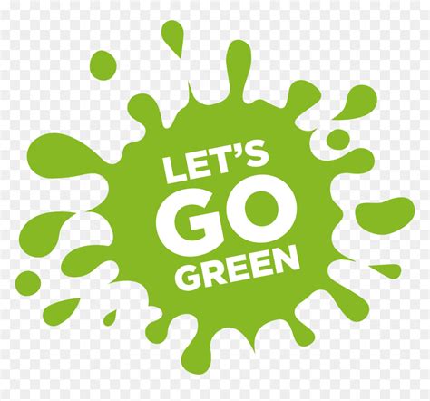 Lets Go Green Logo, HD Png Download - vhv