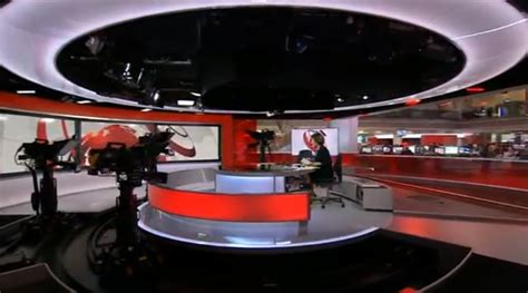 BBC News Studio E Broadcast Set Design Gallery