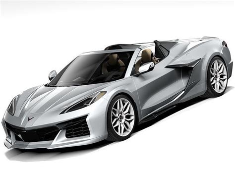 Chevrolet Corvette Z06 Convertible 2023 3D model | CGTrader