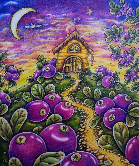 Whimsical Paintings, Fantasy Paintings, Whimsical Art, Fantasy Art, Coloring Book Art, Colouring ...