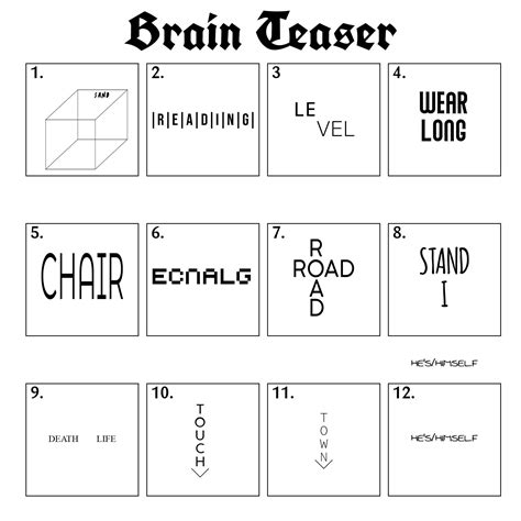 Printable Brain Games For Seniors Free