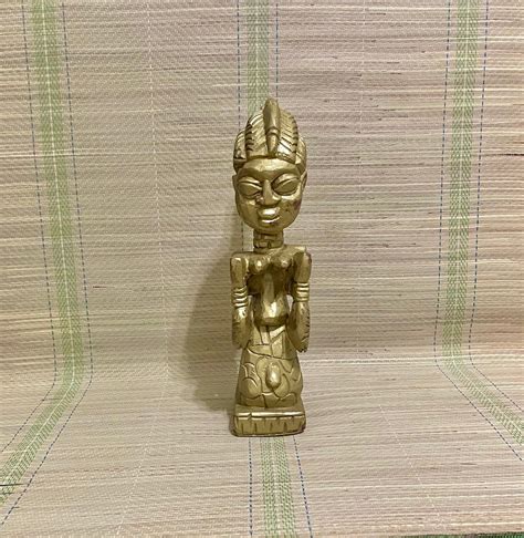 Yemoja Statue Handmade From Nigeria Traditional Yemaya Wooden - Etsy