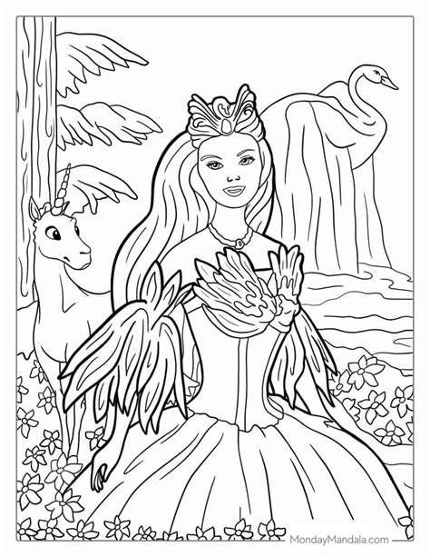 58 Barbie Coloring Pages (Free PDF Printables)